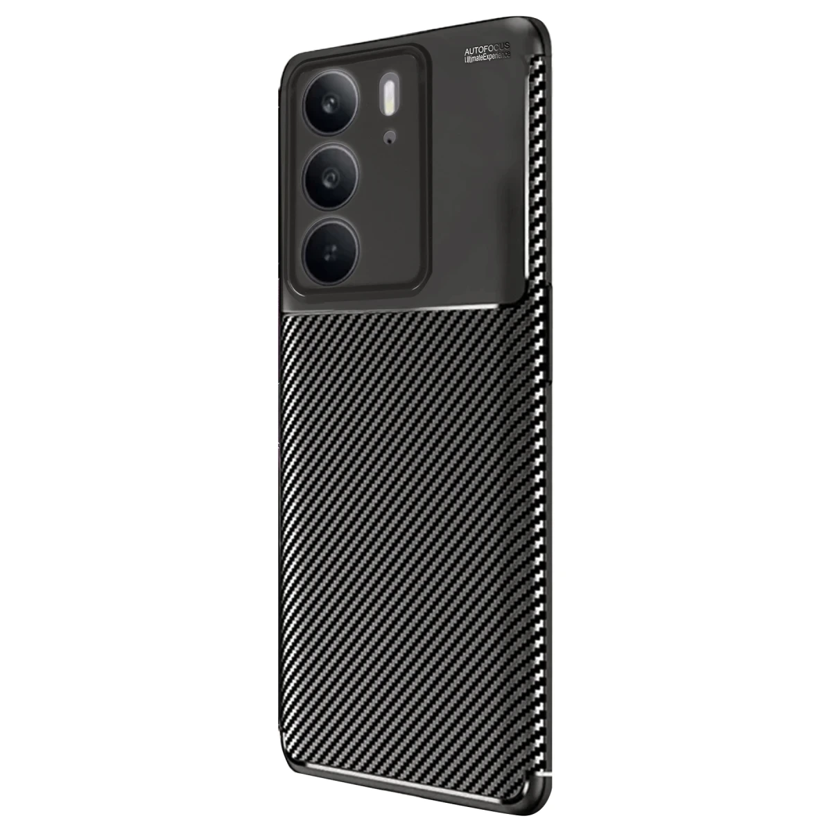 Realme C75 4G Auto Focus Karbon Kapak - Siyah