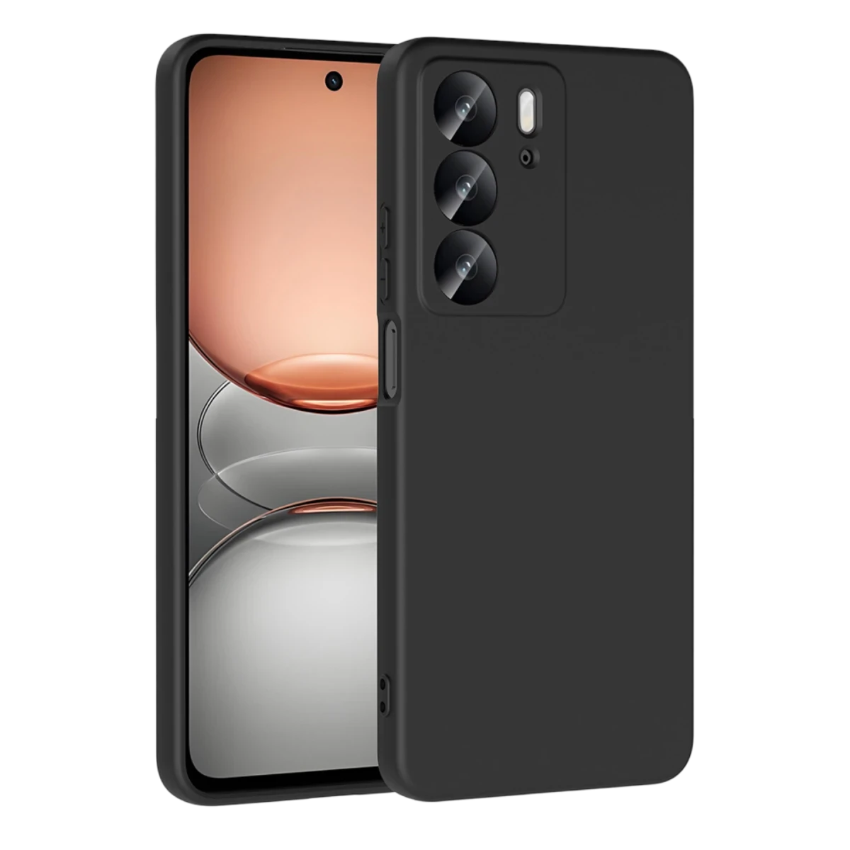 Realme C75 4G First Silikon - Siyah