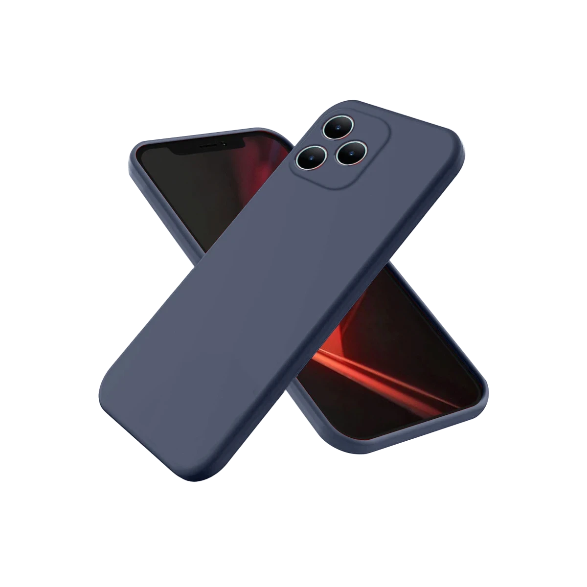 Realme Note 50 4G Kılıf First Silikon - Lacivert