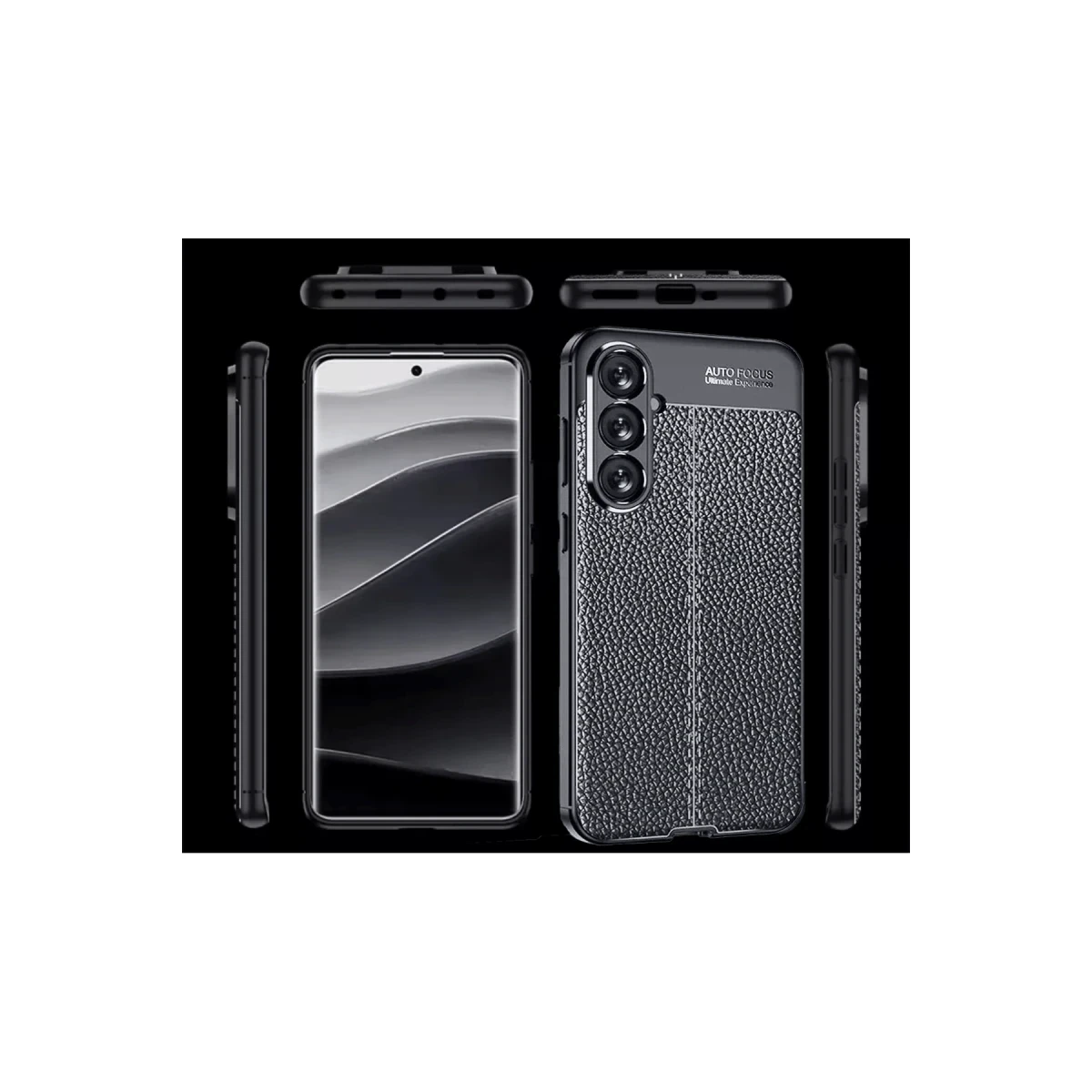 Samsung A56 Kılıf Auto Focus Kapak - Koyu Yeşil
