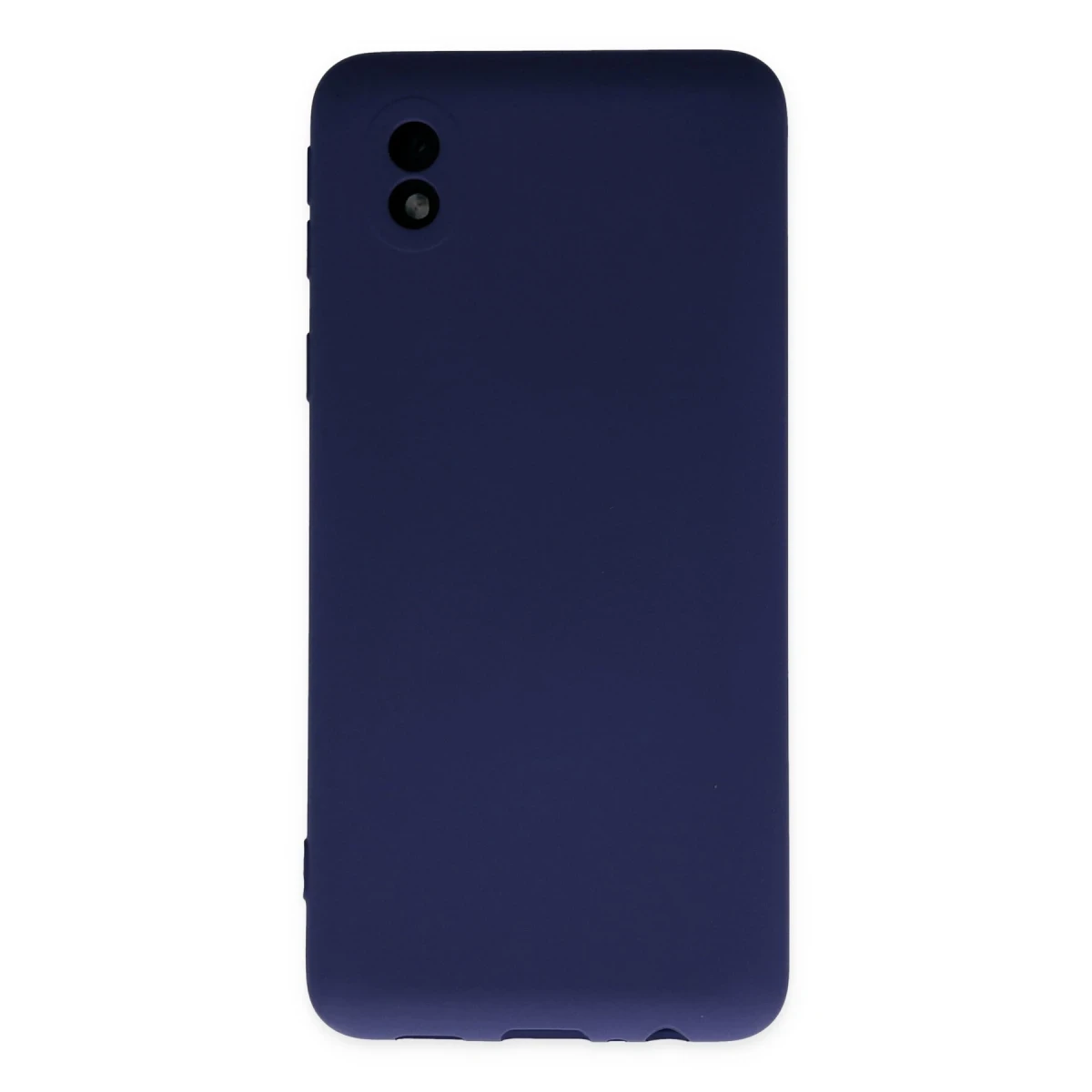 Samsung Galaxy A01 Core Kılıf Nano içi Kadife Silikon - Lacivert