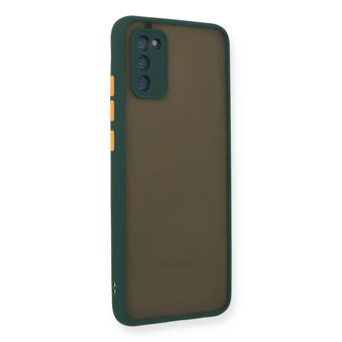 Samsung Galaxy A02S Kılıf Montreal Silikon Kapak - Yeşil