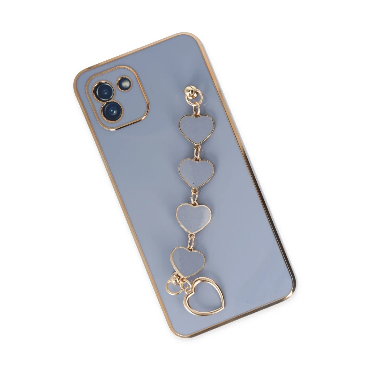 Samsung Galaxy A03 Kılıf Esila Silikon - Gri