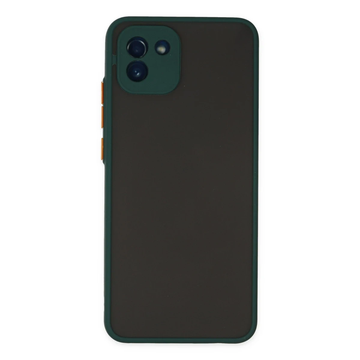 Samsung Galaxy A03 Kılıf Montreal Silikon Kapak - Yeşil