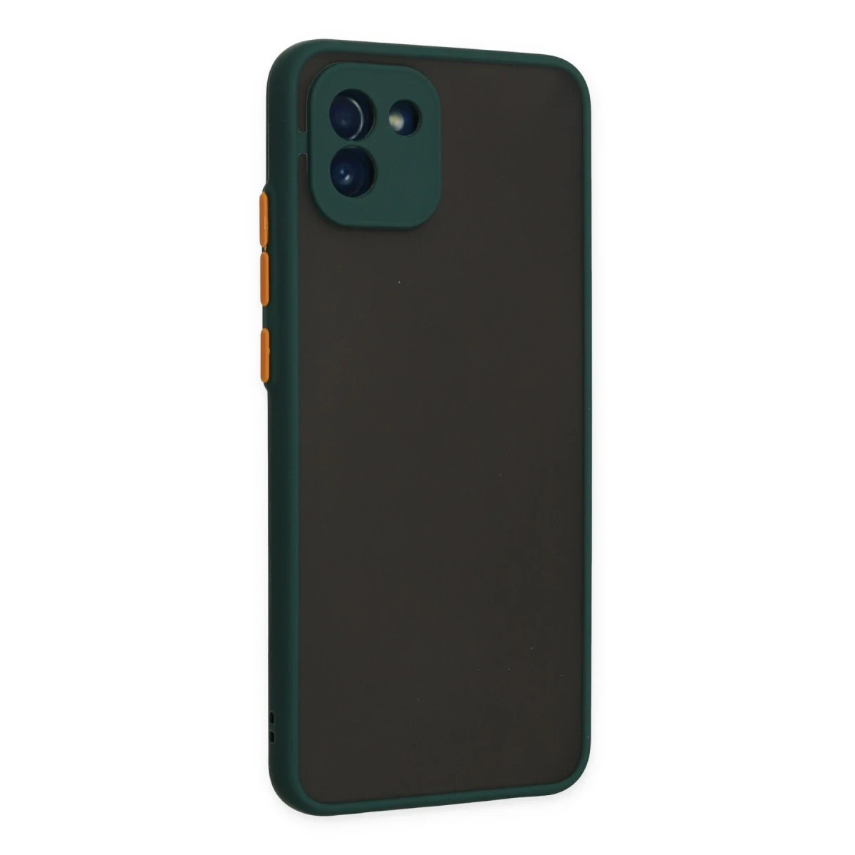 Samsung Galaxy A03 Kılıf Montreal Silikon Kapak - Yeşil