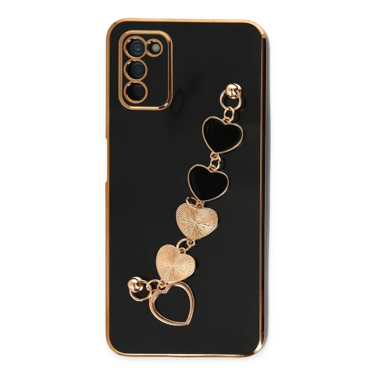 Samsung Galaxy A03S Kılıf Esila Silikon - Siyah