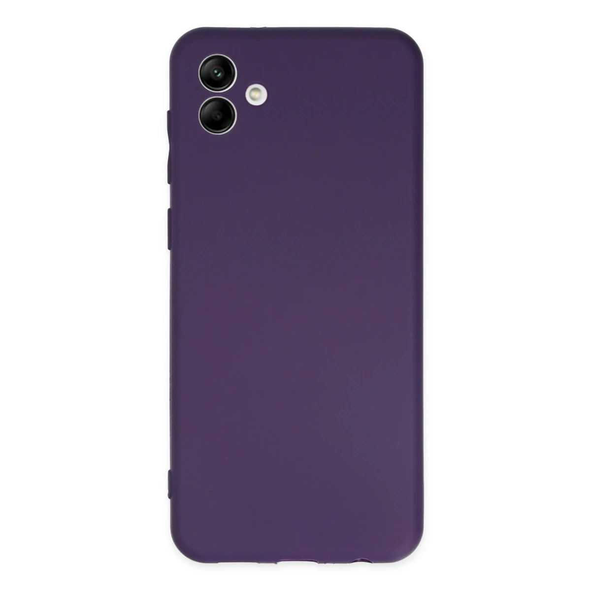 Samsung Galaxy A04 Kılıf First Silikon - Mor