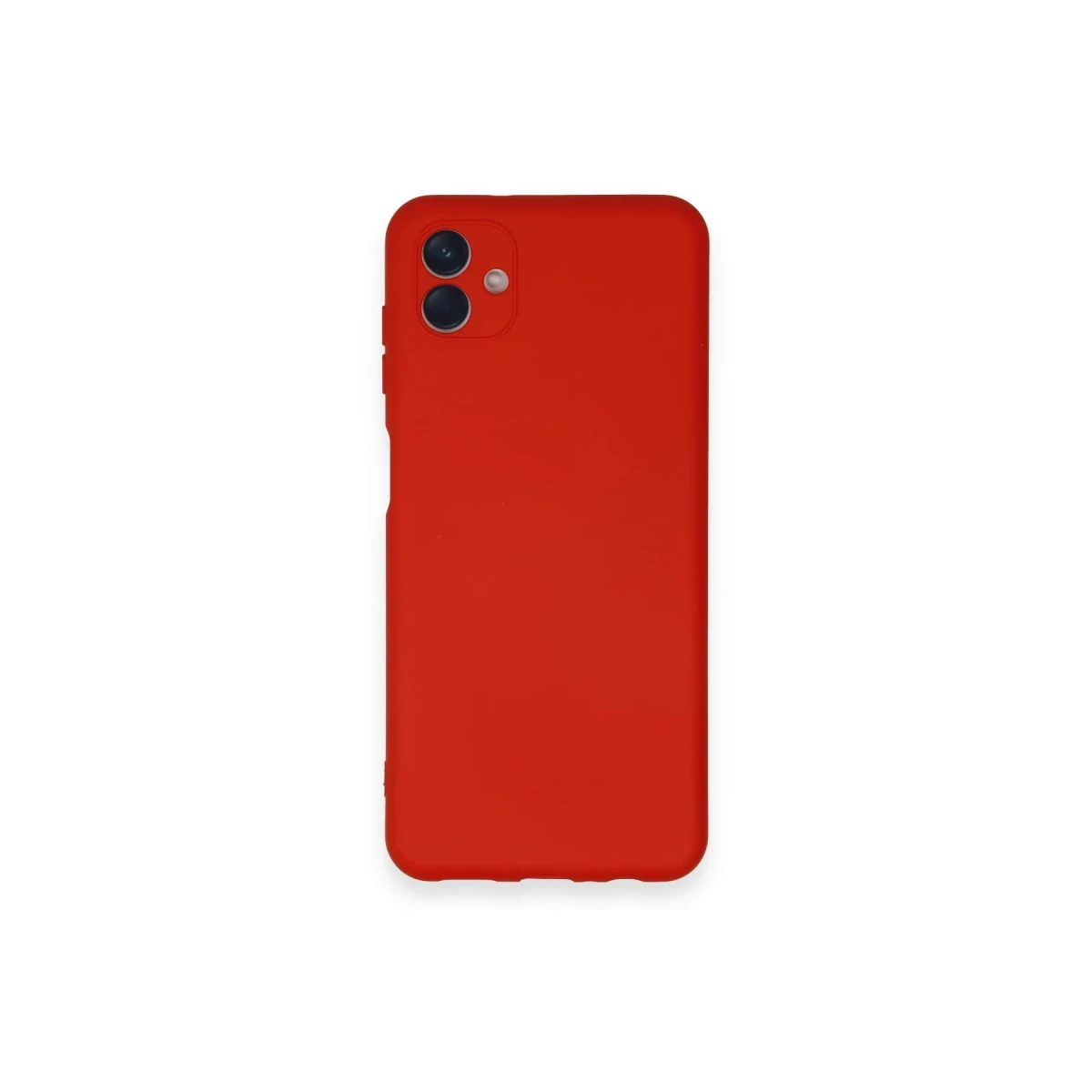 Samsung Galaxy A04 Kılıf Nano içi Kadife Silikon - Kırmızı