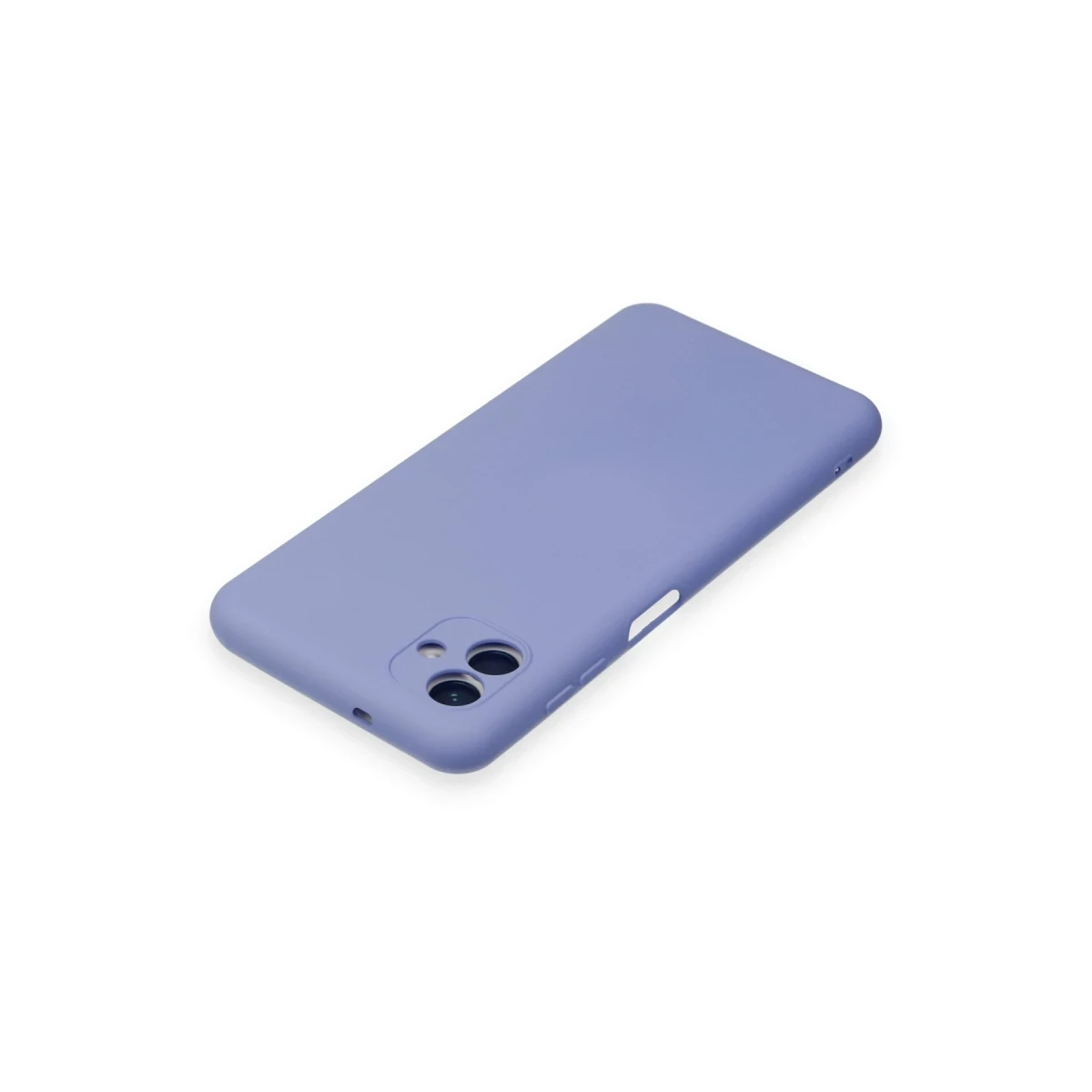 Samsung Galaxy A04 Kılıf Nano içi Kadife Silikon - Lila