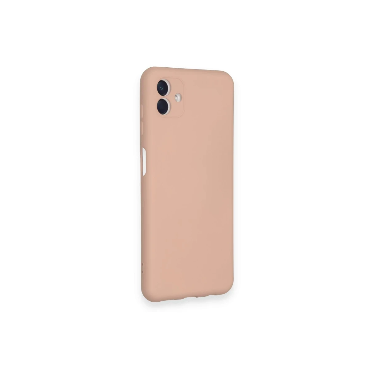 Samsung Galaxy A04 Kılıf Nano içi Kadife Silikon - Pudra