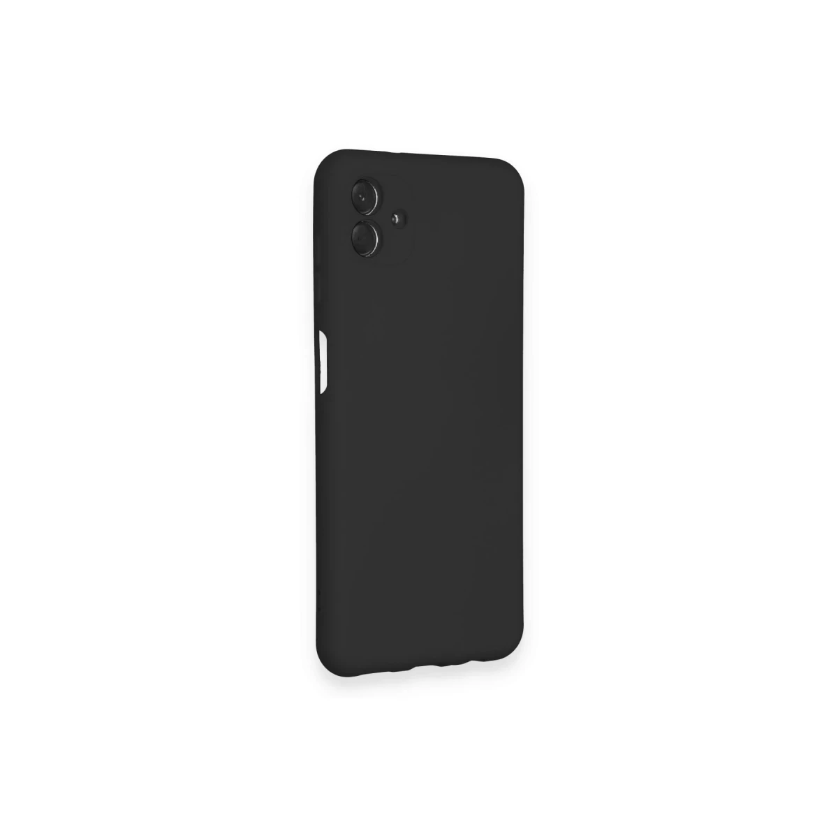 Samsung Galaxy A04 Kılıf Nano içi Kadife Silikon - Siyah