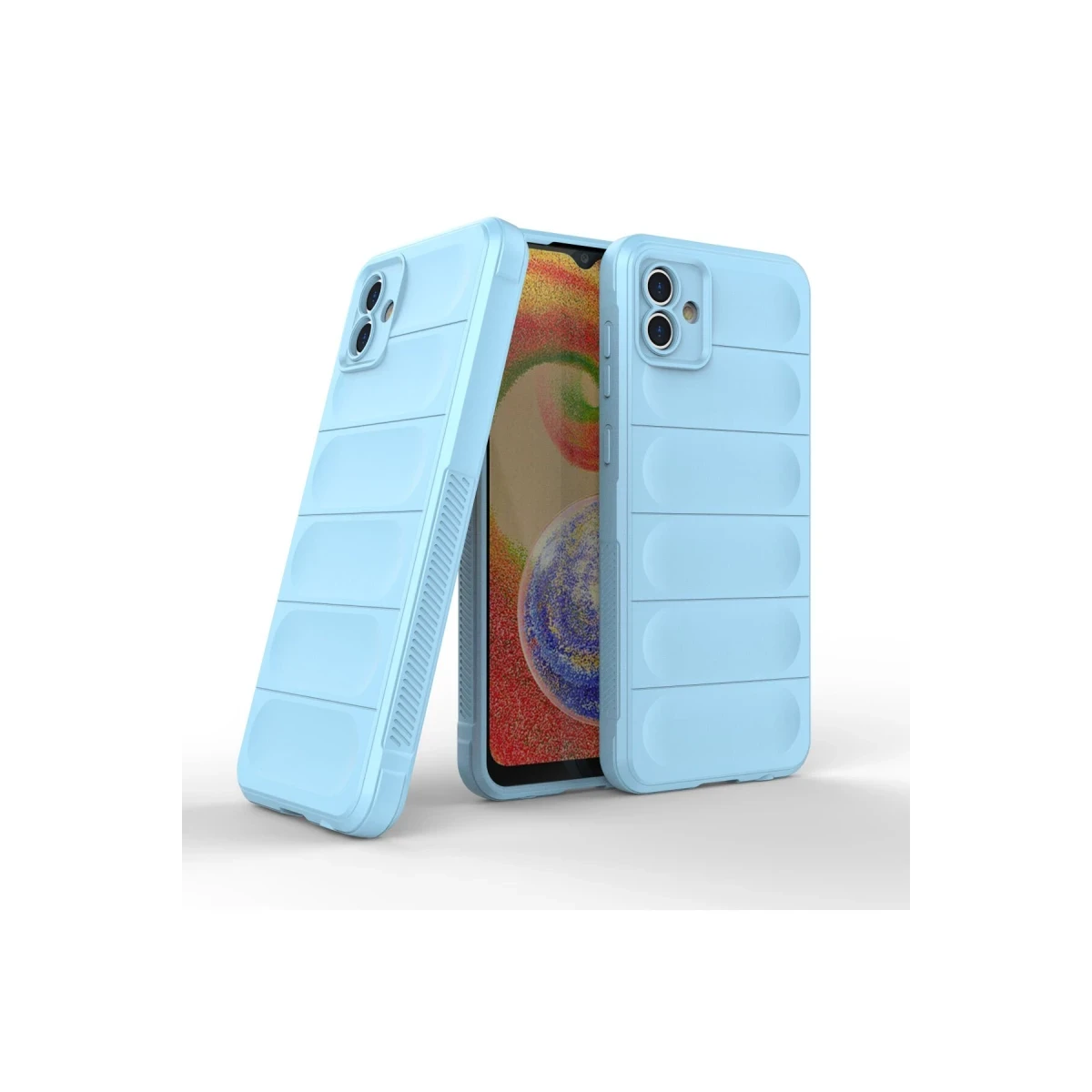 Samsung Galaxy A04 Kılıf Optimum Silikon - Sky Blue