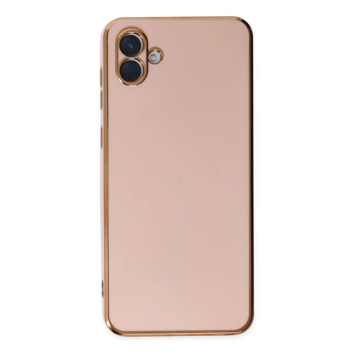 Samsung Galaxy A04 Kılıf Volet Silikon - Pembe