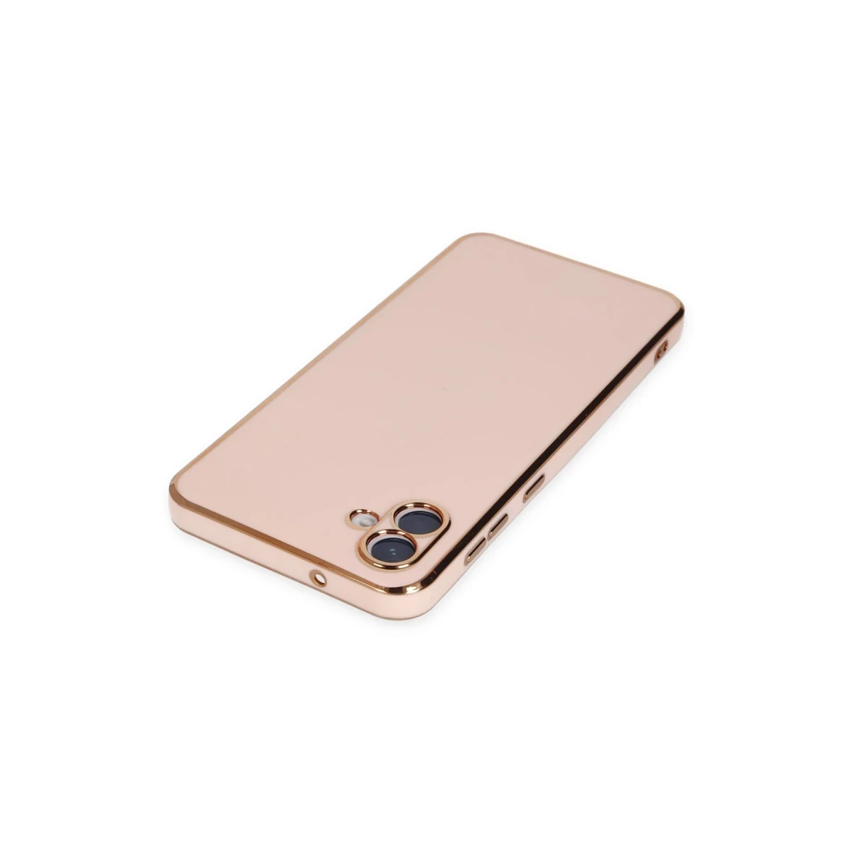 Samsung Galaxy A04 Kılıf Volet Silikon - Pembe