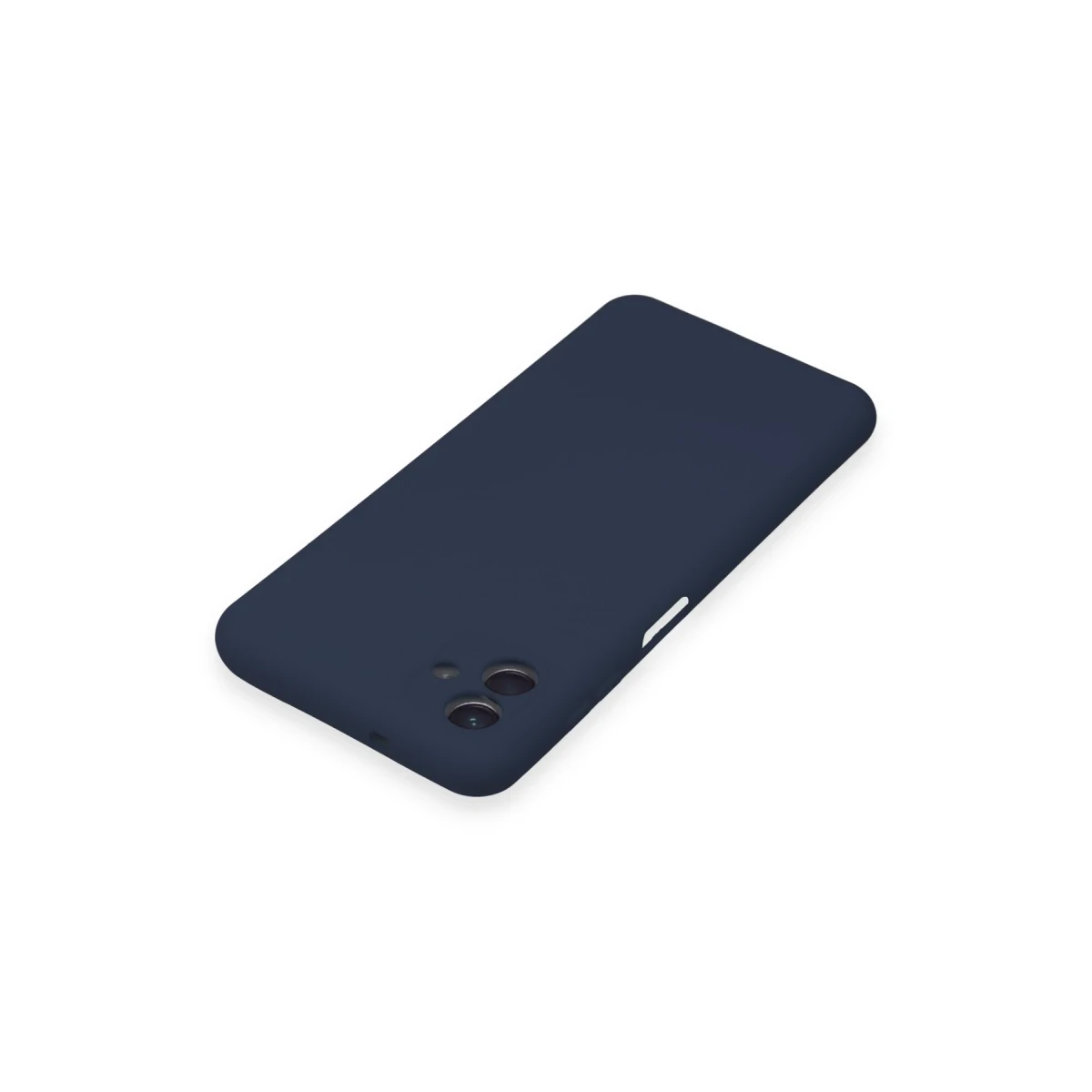 Samsung Galaxy A04E Kılıf Nano içi Kadife Silikon - Lacivert