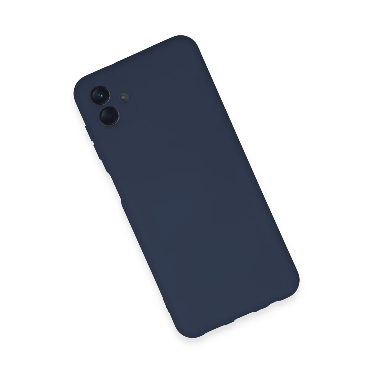 Samsung Galaxy A04E Kılıf Nano içi Kadife Silikon - Lacivert