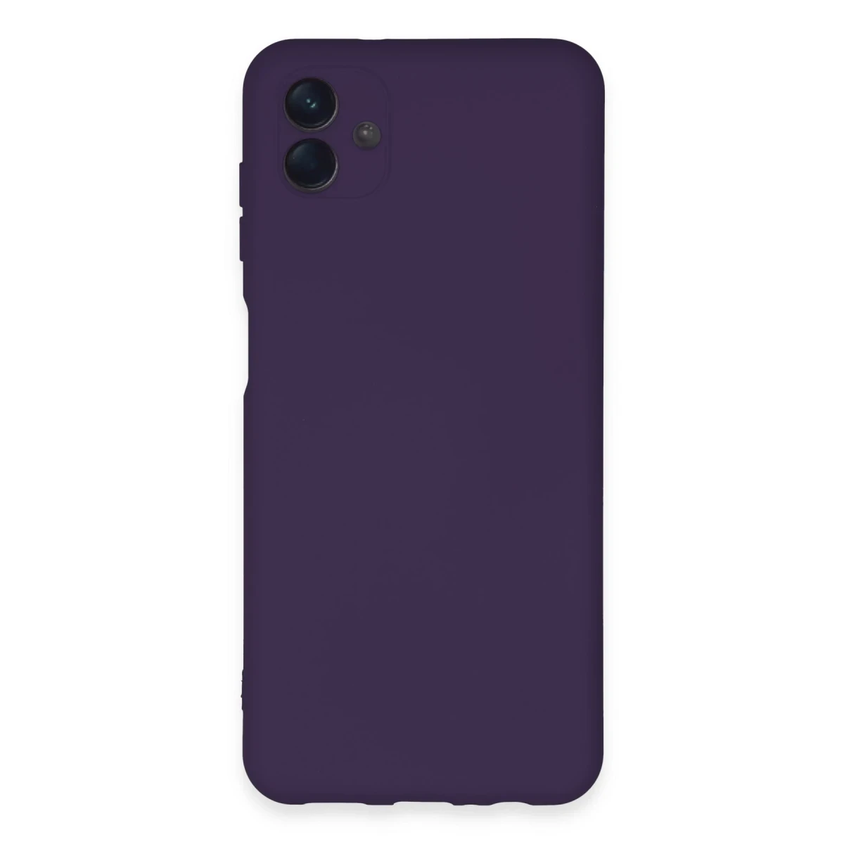 Samsung Galaxy A04E Kılıf Nano içi Kadife Silikon - Mor