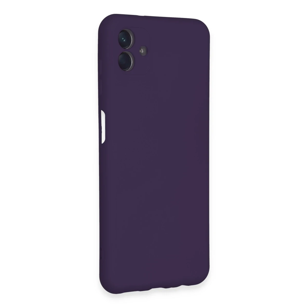 Samsung Galaxy A04E Kılıf Nano içi Kadife Silikon - Mor