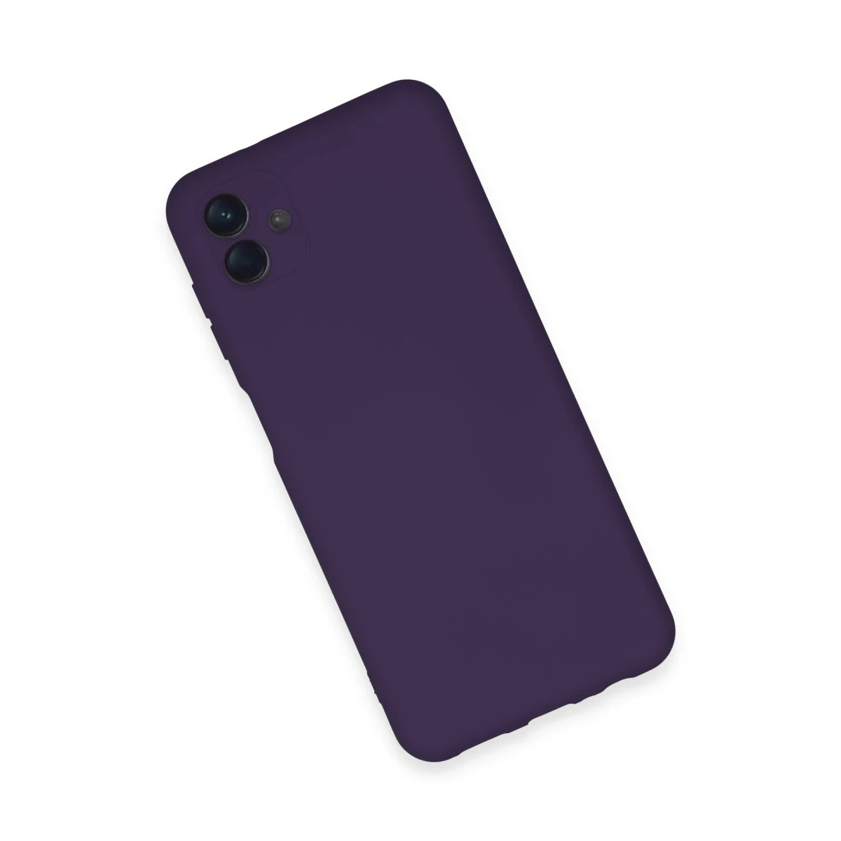Samsung Galaxy A04E Kılıf Nano içi Kadife Silikon - Mor
