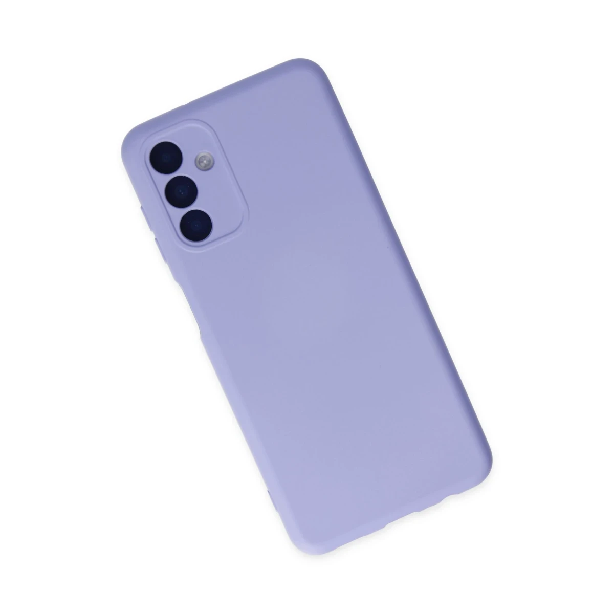 Samsung Galaxy A04S Kılıf Nano içi Kadife Silikon - Lila