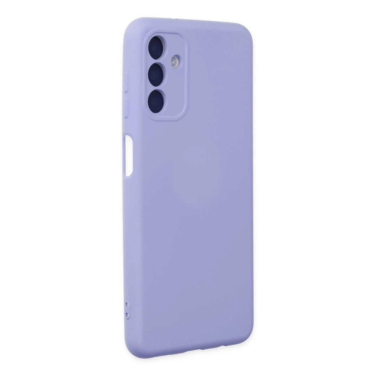 Samsung Galaxy A04S Kılıf Nano içi Kadife Silikon - Lila