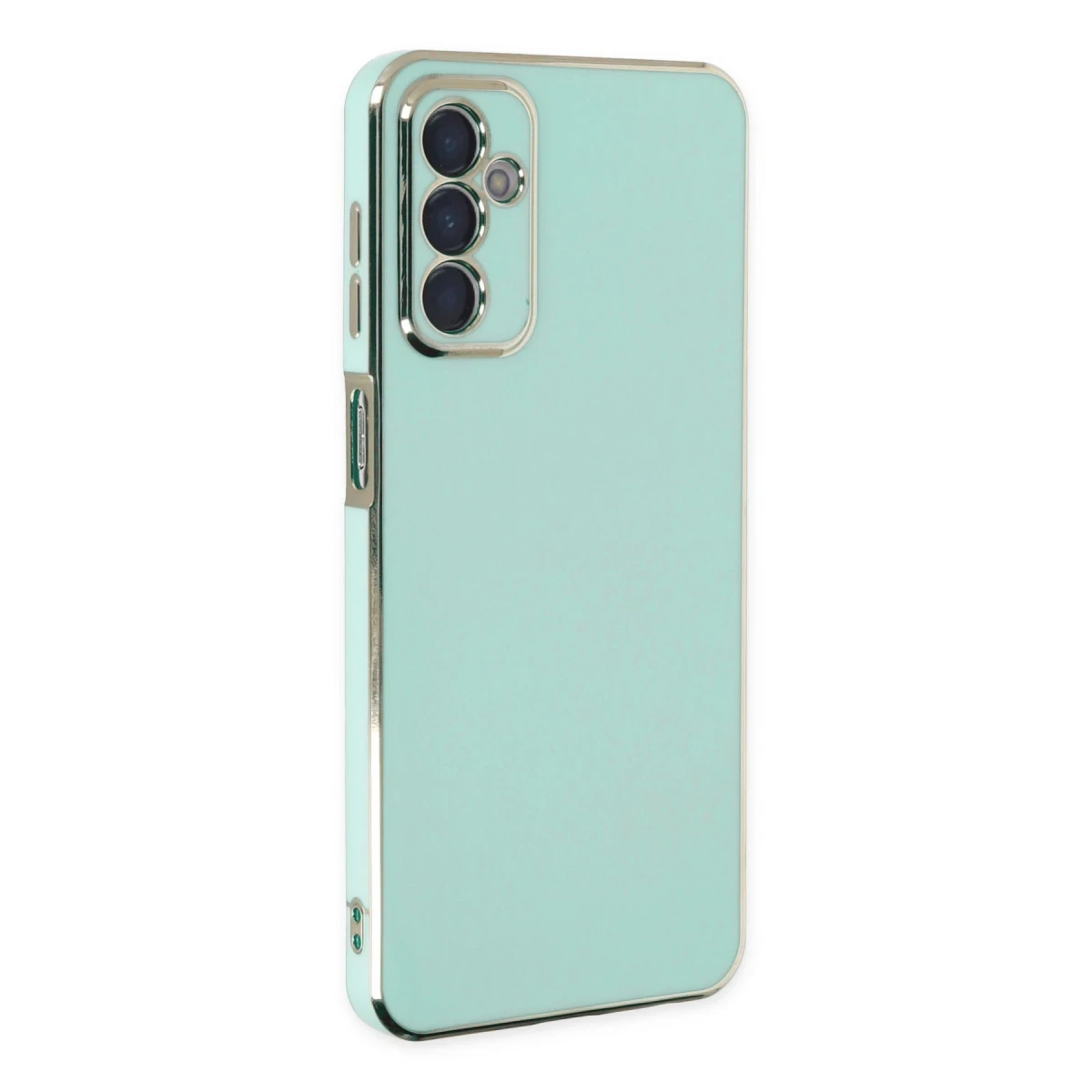 Samsung Galaxy A04S Kılıf Volet Silikon - Açık Yeşil