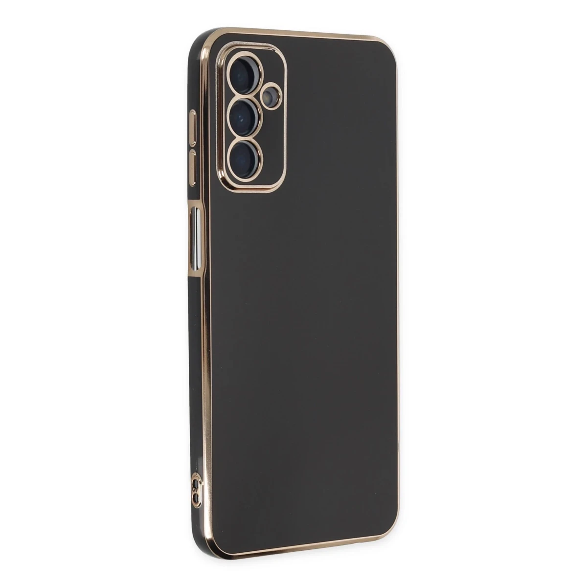 Samsung Galaxy A04S Kılıf Volet Silikon - Siyah