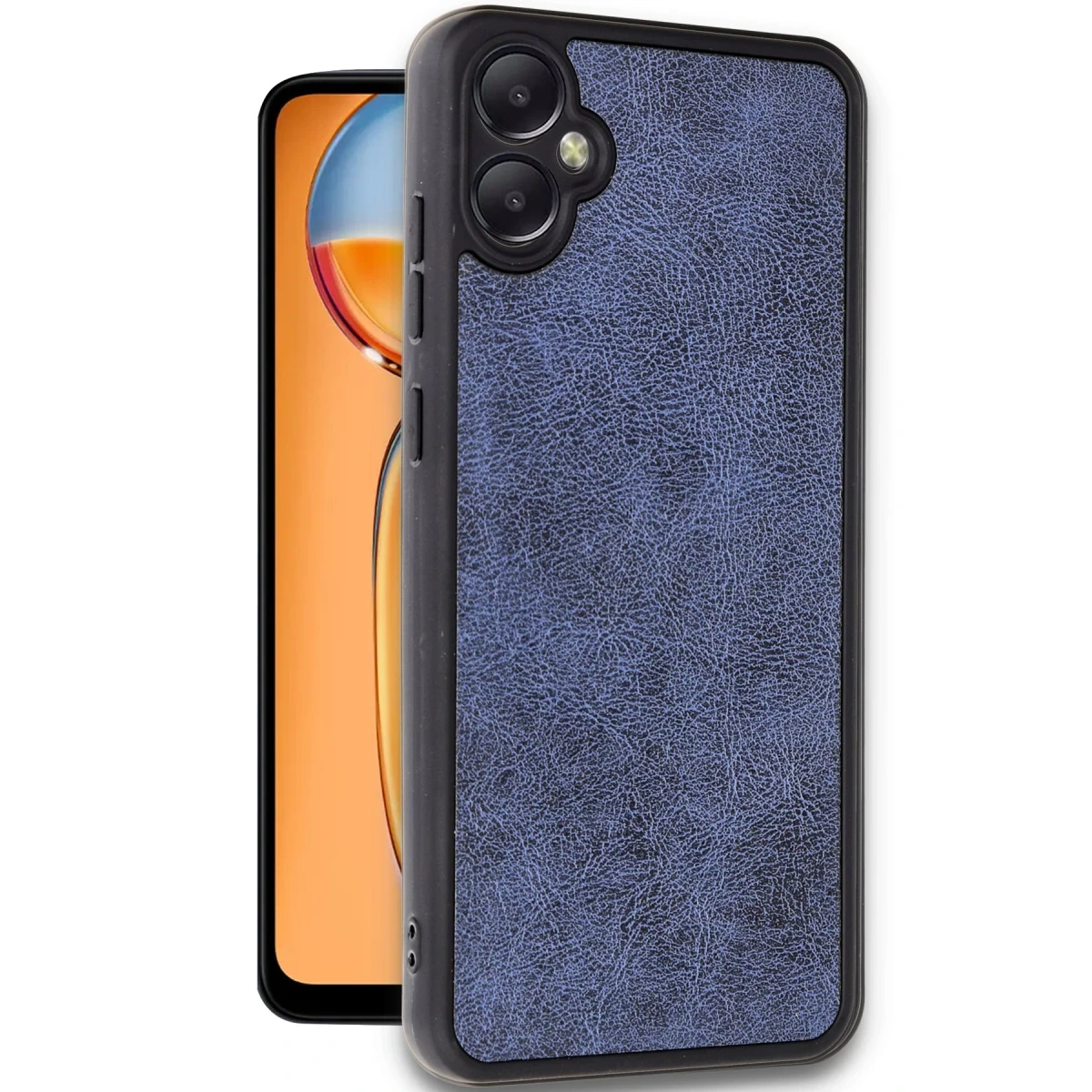 Samsung Galaxy A05 Kılıf Aras Deri Kapak - Lacivert