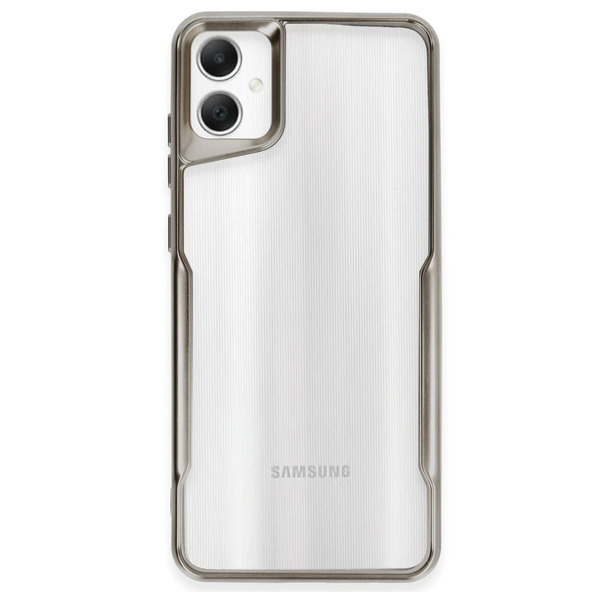 Samsung Galaxy A05 Kılıf Boyi Silikon Kapak - Titan Gri