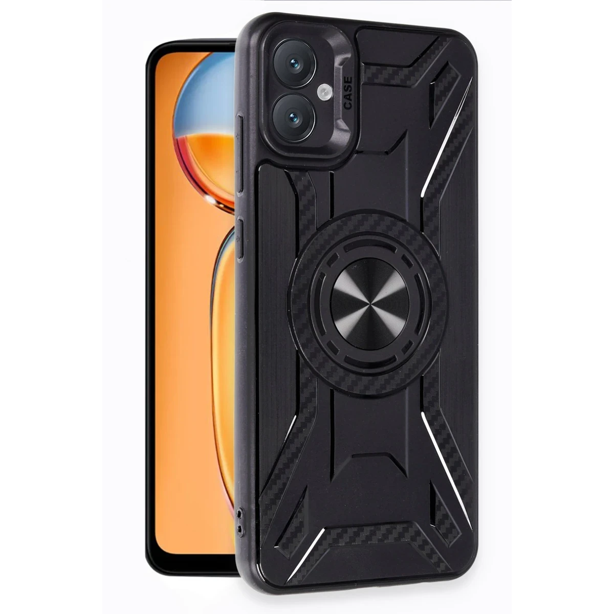 Samsung Galaxy A05 Kılıf Lincoln Silikon - Siyah