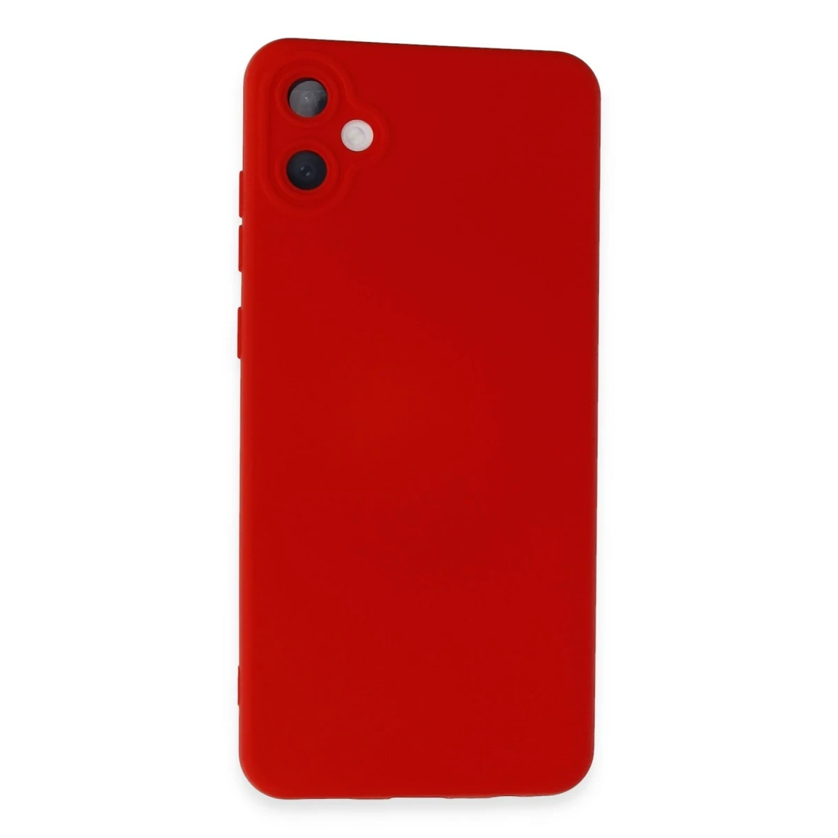 Samsung Galaxy A05 Kılıf Nano içi Kadife Silikon - Kırmızı