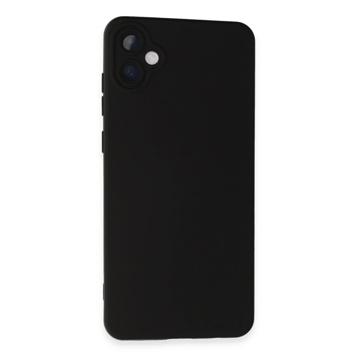 Samsung Galaxy A05 Kılıf Nano içi Kadife Silikon - Siyah