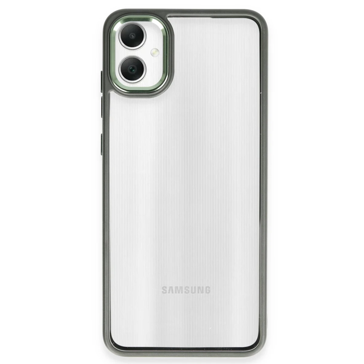 Samsung Galaxy A05 Kılıf Power Silikon - Koyu Yeşil