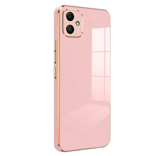 Samsung Galaxy A05 Kılıf Volet Silikon - Pembe