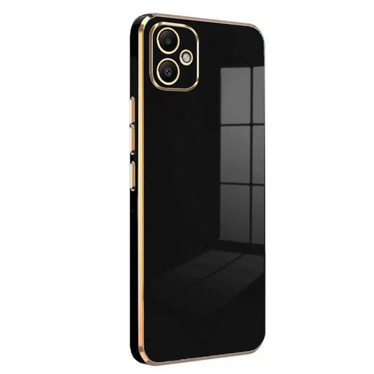 Samsung Galaxy A05 Kılıf Volet Silikon - Siyah