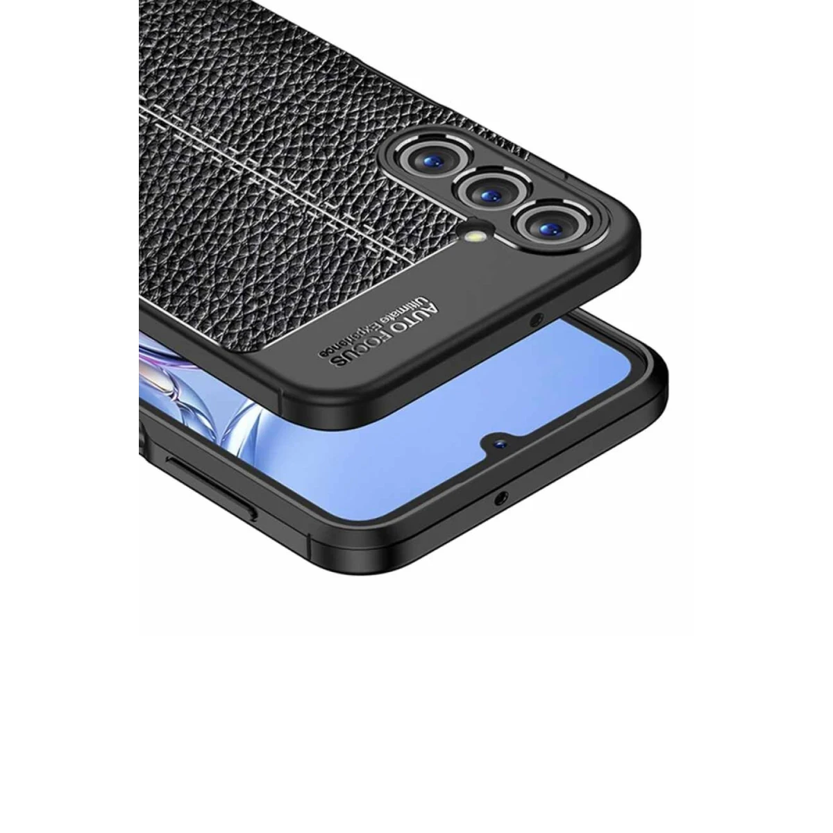 Samsung Galaxy A05S Kılıf Auto Focus Kapak - Siyah