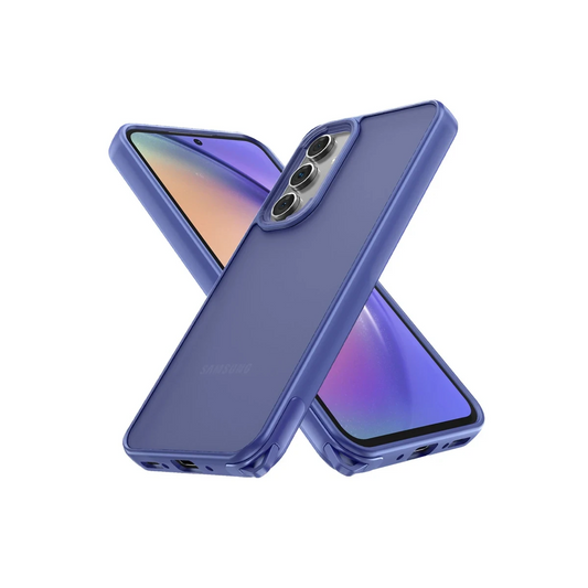 Samsung Galaxy A05S Kılıf Elegant Kapak - Açık Mavi
