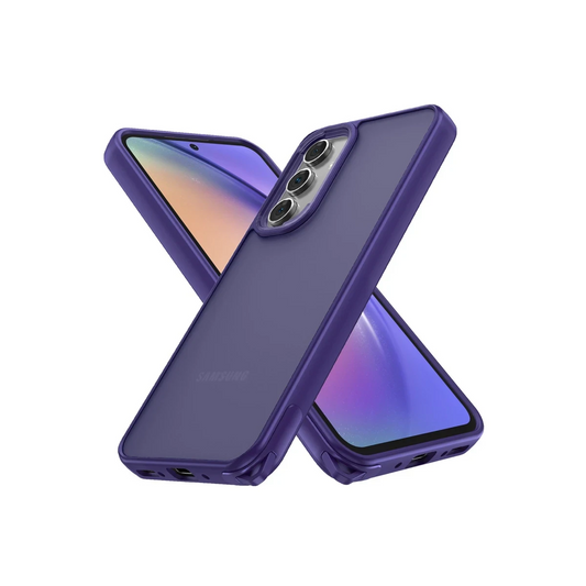Samsung Galaxy A05S Kılıf Elegant Kapak - Derin Mor