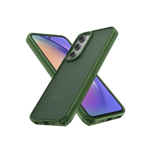 Samsung Galaxy A05S Kılıf Elegant Kapak - Yeşil