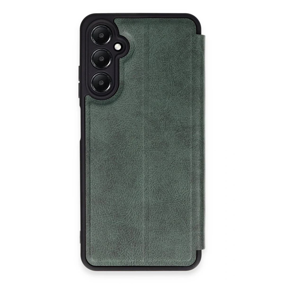 Samsung Galaxy A05S Kılıf Flip Cover - Koyu Yeşil