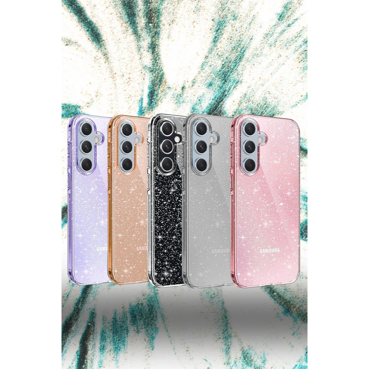 Samsung Galaxy A05S Kılıf Glow Kapak - Pembe