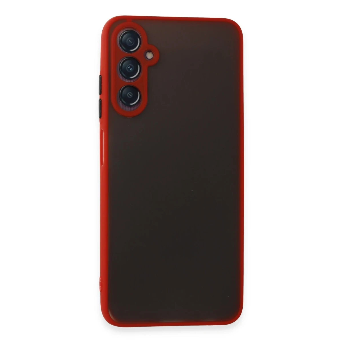 Samsung Galaxy A05S Kılıf Montreal Silikon Kapak - Kırmızı