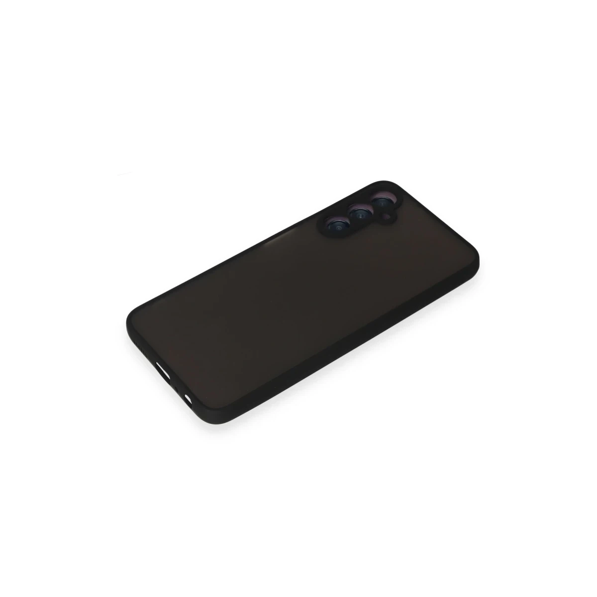 Samsung Galaxy A05S Kılıf Montreal Silikon Kapak - Siyah