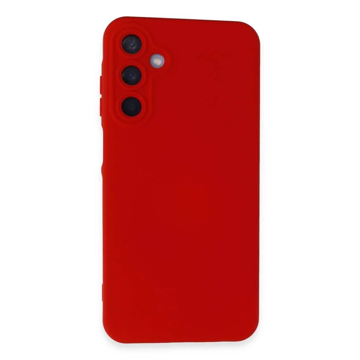 Samsung Galaxy A05S Kılıf Nano içi Kadife Silikon - Kırmızı