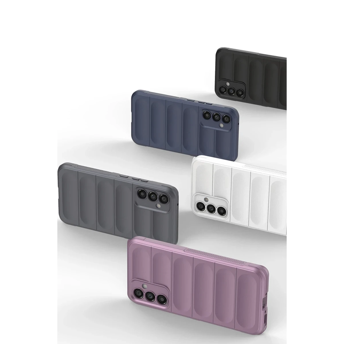 Samsung Galaxy A05S Kılıf Optimum Silikon - Krem
