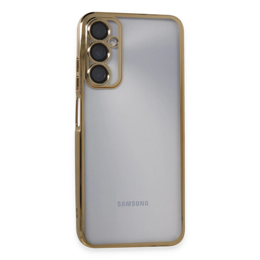 Samsung Galaxy A05S Kılıf Razer Lensli Silikon - Gold
