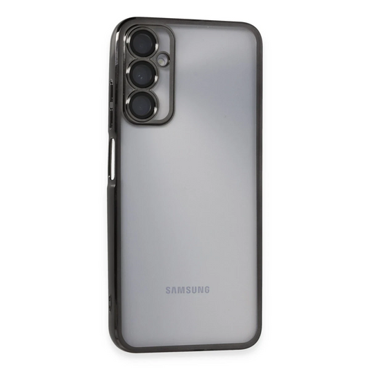 Samsung Galaxy A05S Kılıf Razer Lensli Silikon - Siyah