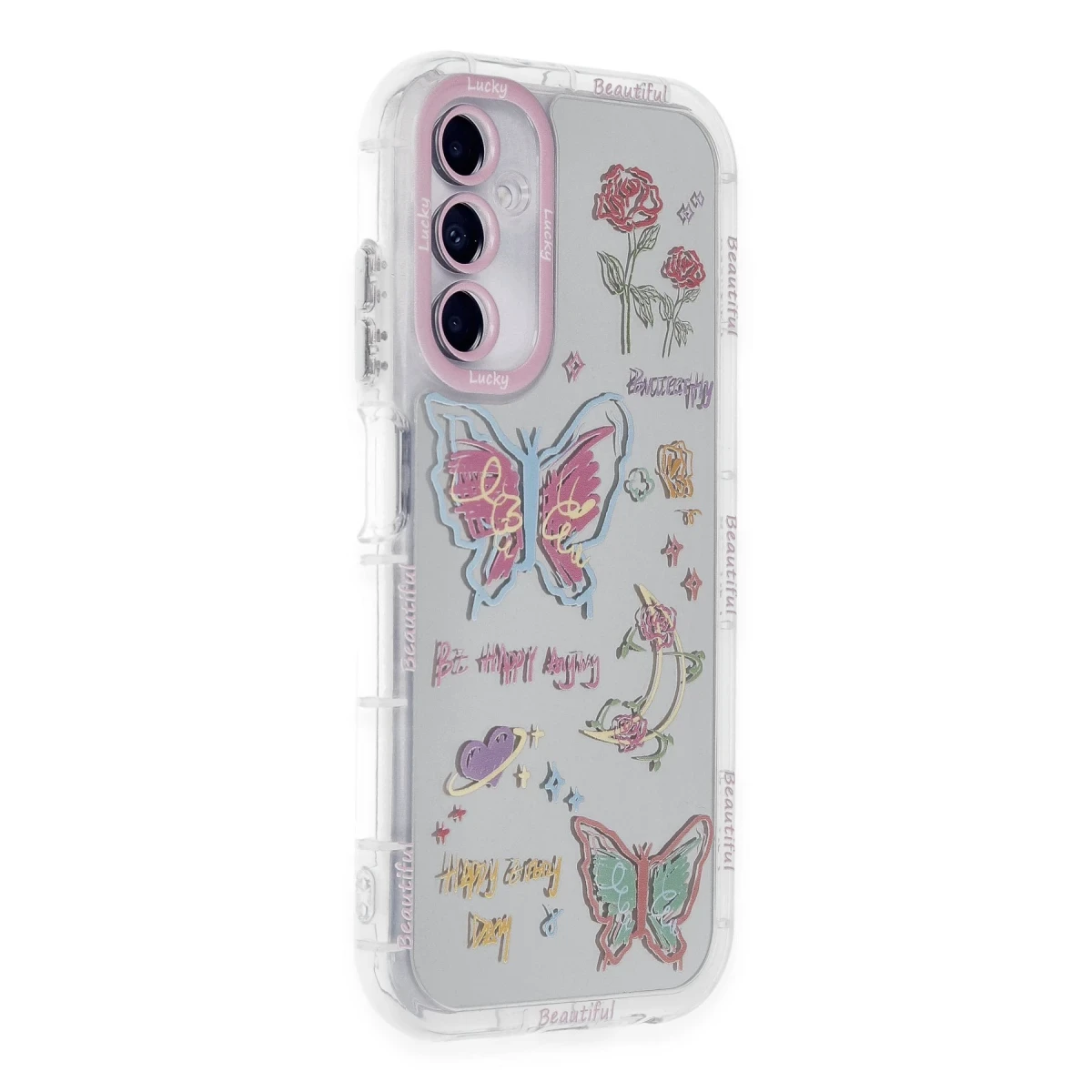 Samsung Galaxy A05S Kılıf Reflexion Desenli Kapak - Desen 8