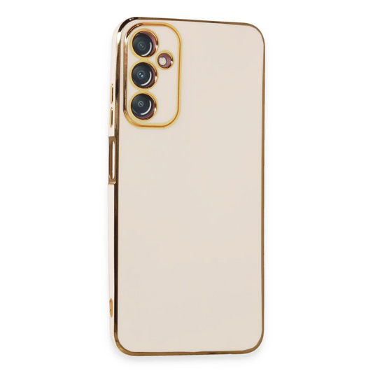 Samsung Galaxy A05S Kılıf Volet Silikon - Beyaz