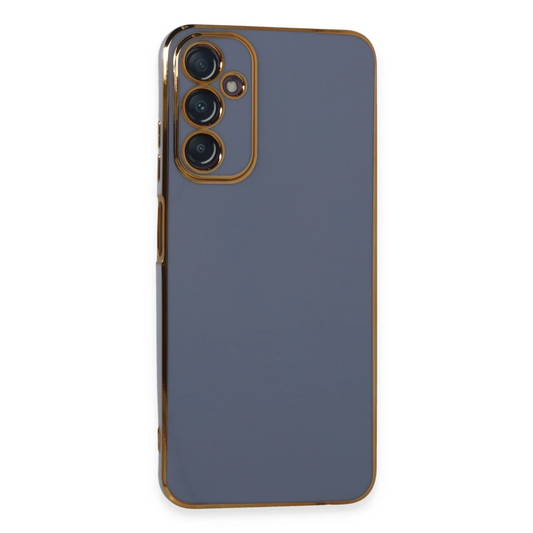 Samsung Galaxy A05S Kılıf Volet Silikon - Mavi